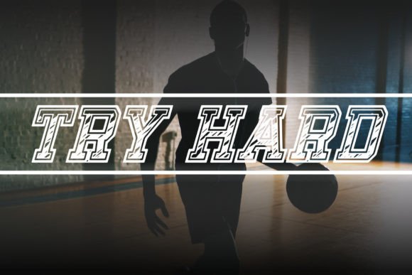 A Sporty Display Font That Brings Handmade Products to Life