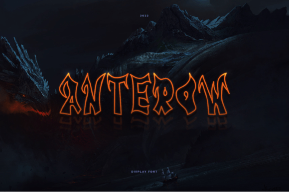 Anterow Review: A Display Font With Real Attitude