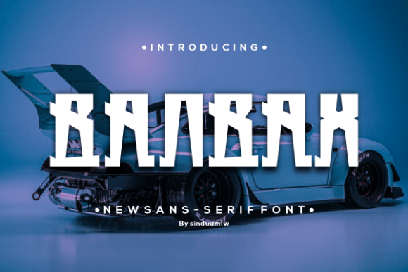 Banbax: A Bold Typeface for Modern Digital Brands