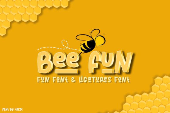 Bee Fun Font: A Charming Display Typeface for Web Design
