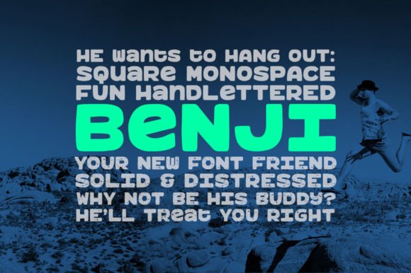 Benji: A Bold Hand-Crafted Font for Memorable Branding