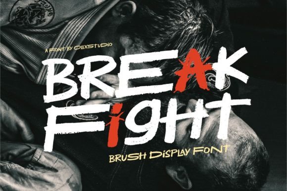 Break Fight Font Makes Campaign Headlines Impossible to Ignore