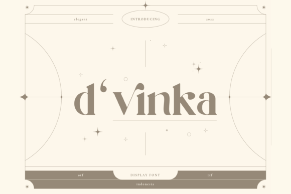 D vinka: A Display Font That Builds Consistent Brand Identity