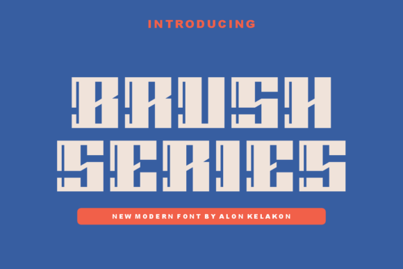 Exploring Brush Series: A Display Font for Modern Publishing
