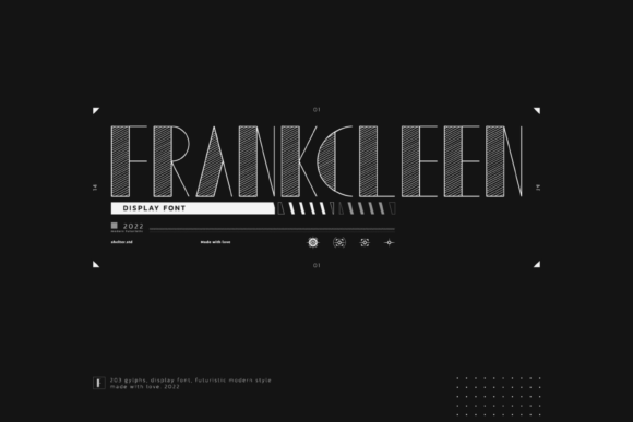 Frankcleen: A Display Font That Owns the Room