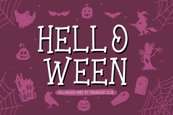 Hell O Ween: A Display Typeface for Digital Creators