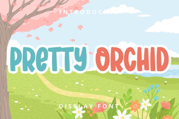 How Pretty Orchid Font Adds Playful Charm to Web Designs