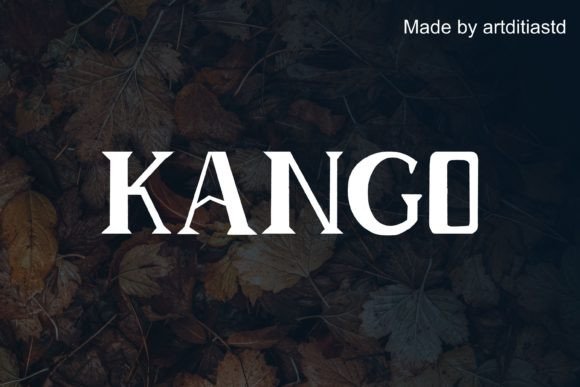 Kango: A Bold Display Font That Feels Made for Makers