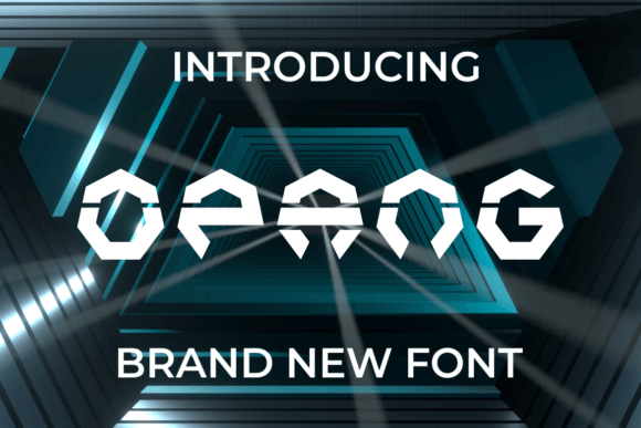 Opang: A Bold Display Font for Marketing That Demands Attention