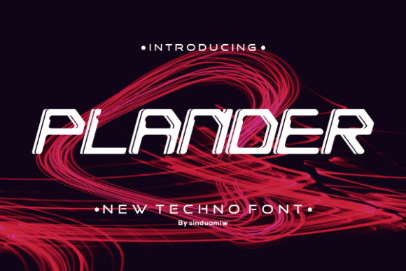 Plander Display Font: A Small Business Branding Essential