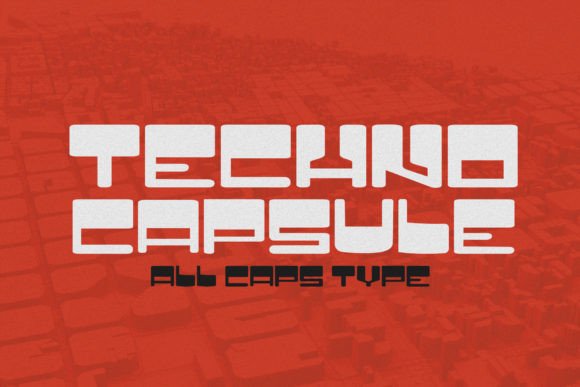 Techno Capsule Font: A Sleek Typeface for Bold Branding