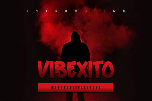 Vibexito: A Bold Display Font for Editorial Design