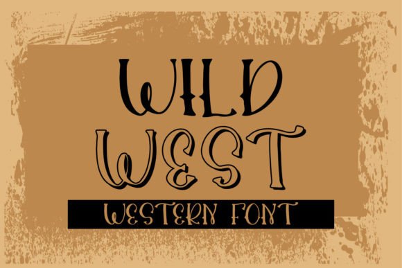 Wild West: A Display Font That Earns Its Spurs in Campaign Design