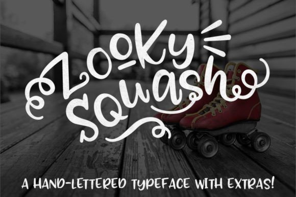 Zooky Squash: A Hand-Lettered Display Font for Editors